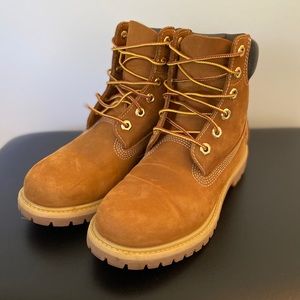 Timberland Earthkeeper boots in Rust Nubuck, 7w